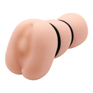 Вагина реалистичная "Crazy Bull Leona" + 2 кольца для дополнительной стимуляции